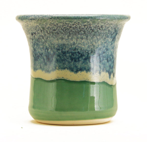 Sea Green and Yellow Pinch Pot Set – Chatham Pottery